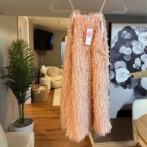 Shaggy mini shift dress from Honey